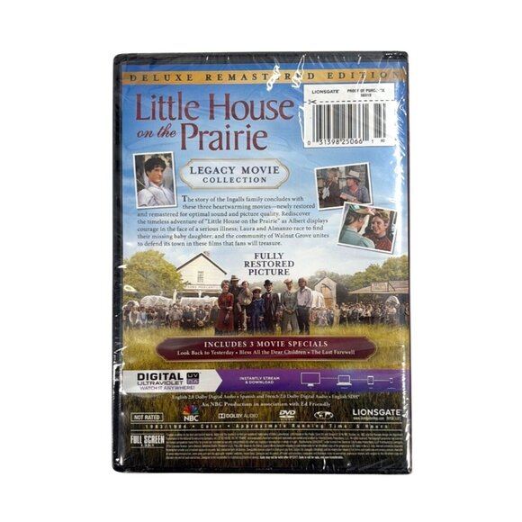 NEW Little House On The Prairie Legacy Movie Collection DVD Deluxe Remastered - Picture 2 of 2